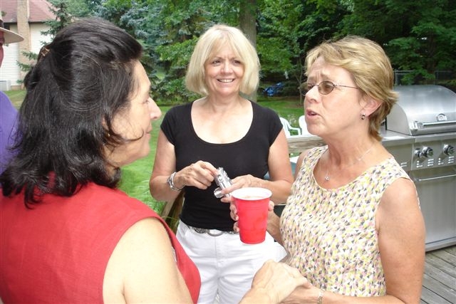 Left to right: Shelley Epstein, Phyllis Prentice, Nancy Robinson