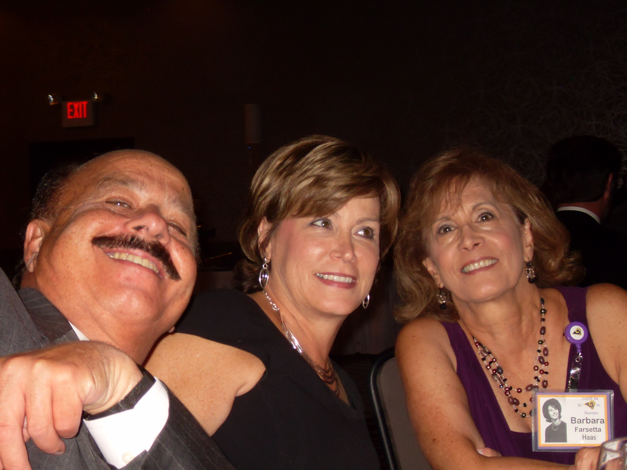 Jim Farsetta, Joann(?) Farsetta and Barbara Farsetta