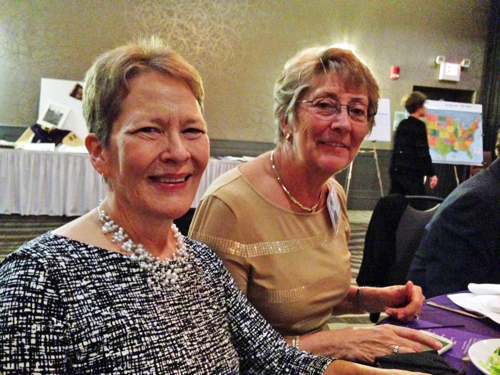 Linda Goddard Schwartz +Arlene	Freiermuth MacDonnell
  